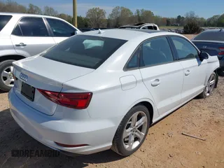 2018 Audi A3 Sedan Premium with VIN WAUAUGFF5J1052777, listed as a IAAI auction lot 41913349 with 82,977 mi miles. Bid and sale history available at carsss.com. Image 4.