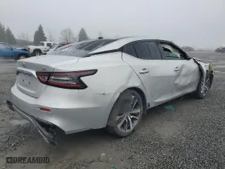 2020 Nissan Maxima SL with VIN 1N4AA6DV0LC372537, listed as a Copart auction lot 87853225 with 94,048 mi miles and Salvage Title. Bid and sale history available at carsss.com. Image 3.