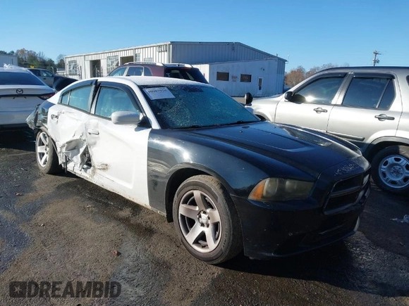 2014 Dodge Charger Police with VIN 2C3CDXATXEH171249, listed as a IAAI auction lot 40987920 with Not Provided miles and . Bid and sale history available at DreamBid. Image 1.