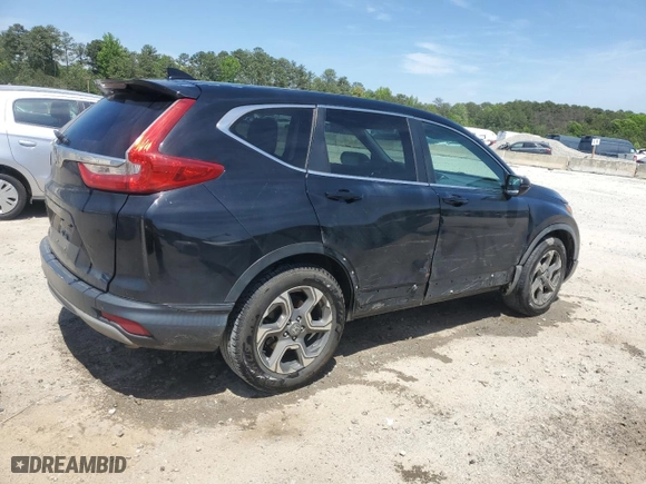 2019 Honda CR-V EX with VIN 5J6RW1H58KA005918, listed as a Copart auction lot 53936425 with 129,393 mi miles and Clean Title. Bid and sale history available at carsss.com. Image 3.