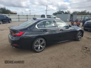 2021 BMW 3 Series 330i xDrive with VIN WBA5R7C09MFK87371, listed as a Copart auction lot 81160724 with 46,817 mi miles and Salvage Title. Bid and sale history available at carsss.com. Image 3.