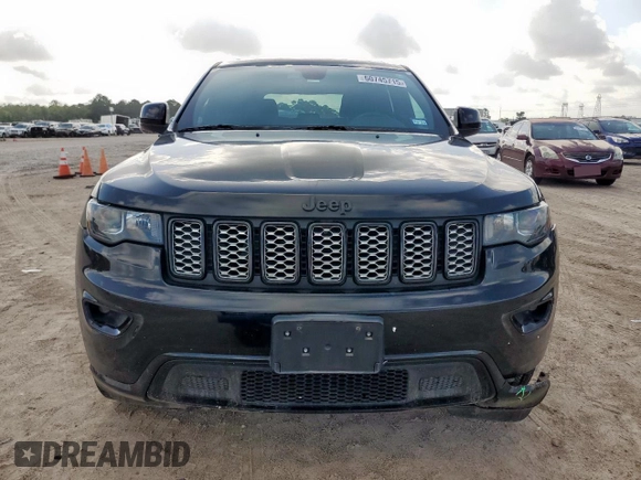 2017 Jeep Grand Cherokee Altitude with VIN 1C4RJEAG2HC854348, listed as a Copart auction lot 60745715 with 87,594 mi miles and Salvage title. Bid and sale history available at DreamBid. Image 5.