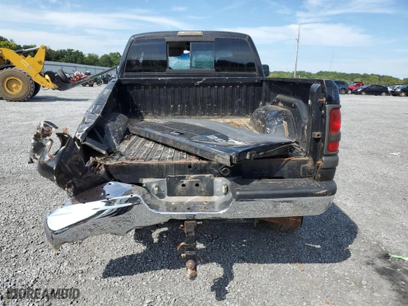 2000 Dodge Ram 2500 with VIN 3B7KF2364YG141972, listed as a Copart auction lot 70001534 with 184,140 mi miles and Salvage Title. Bid and sale history available at carsss.com. Image 6.