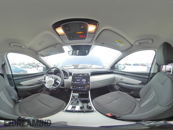 2024 Hyundai Tucson SEL with VIN 5NMJB3DE4RH301017, listed as a Copart auction lot 46230705 with 21,949 mi miles and Salvage Title. Bid and sale history available at carsss.com. Image 14.