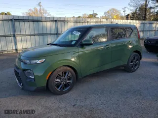 2021 Kia Soul EX with VIN KNDJ33AU2M7136450, listed as a Copart auction lot 49858515 with 80,816 mi miles and Salvage Title. Bid and sale history available at carsss.com. Image 1.