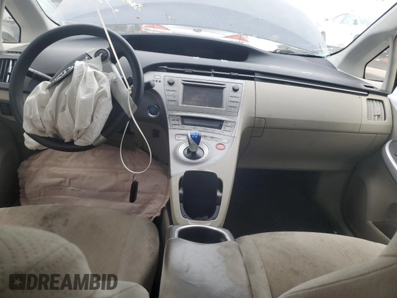 2014 Toyota Prius Four with VIN JTDKN3DU0E0369697, listed as a Copart auction lot 82576664 with Not Provided miles and Salvage Title. Bid and sale history available at carsss.com. Image 8.
