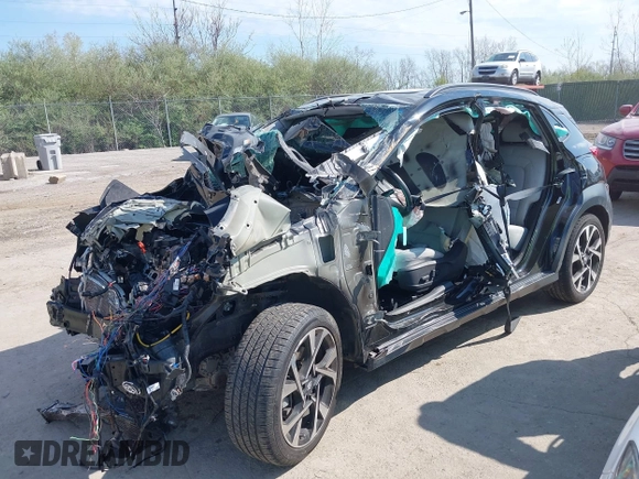 2022 Hyundai Kona Limited with VIN KM8K5CA39NU787983, listed as a IAAI auction lot 42094237 with Not Provided miles. Bid and sale history available at carsss.com. Image 6.