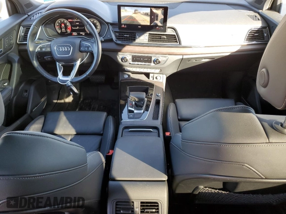 2021 Audi Q5 Sportback Premium Plus with VIN WA15AAFY8M2083428, listed as a Copart auction lot 74884974 with 39,937 mi miles and Non repairable. Bid and sale history available at DreamBid. Image 8.