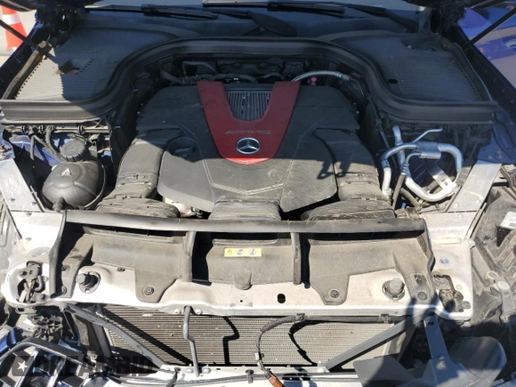 2020 Mercedes-Benz GLC with VIN WDC0G6EB7LF727642, listed as a Copart auction lot 73392554 with 31,585 mi miles and Salvage Title. Bid and sale history available at carsss.com. Image 12.