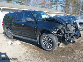 2017 Ford Expedition EL XLT with VIN 1FMJK1JT1HEA02136, listed as a IAAI auction lot 41737607 with 121,154 mi miles. Bid and sale history available at carsss.com. Image 1.