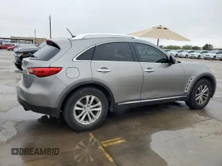 2011 Infiniti FX35 with VIN JN8AS1MU3BM710592, listed as a Copart auction lot 80157034 with 186,438 mi miles and Clean Title. Bid and sale history available at carsss.com. Image 3.