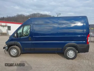 2023 Ram ProMaster Cargo with VIN 3C6LRVBG1PE599526, listed as a IAAI auction lot 41910156 with 1,504 mi miles. Bid and sale history available at carsss.com. Image 15.