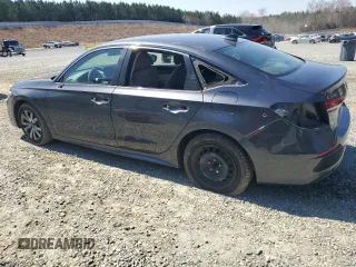 2022 Honda Civic Sedan LX with VIN 2HGFE2F2XNH548124, listed as a Copart auction lot 48738485 with 66,437 mi miles and Salvage Title. Bid and sale history available at carsss.com. Image 2.