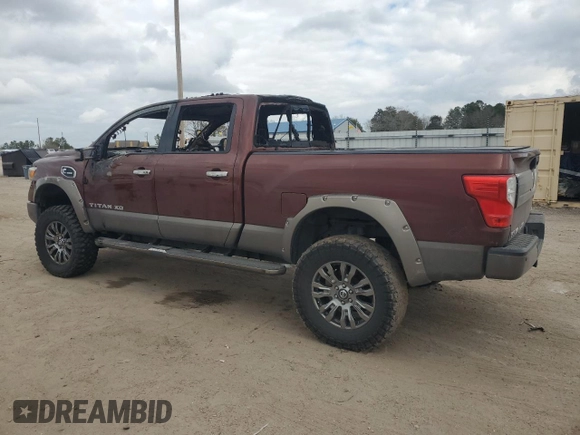 2016 Nissan Titan Pro-4X with VIN 1N6BA1F44GN509914, listed as a Copart auction lot 44417905 with Not provided miles and Salvage title. Bid and sale history available at DreamBid. Image 2.