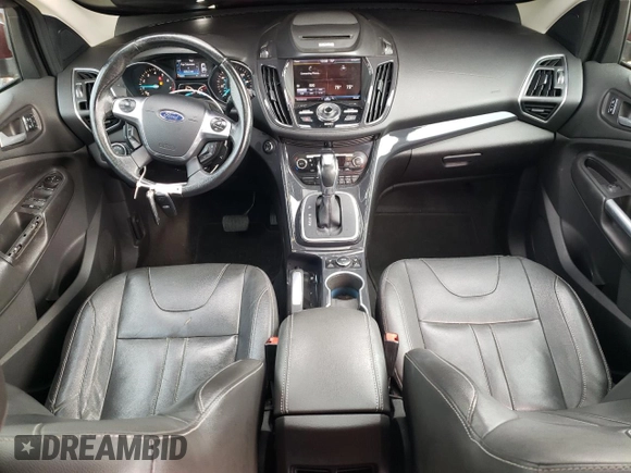 2013 Ford Escape Titanium z VIN 1FMCU0J90DUD10528, wystawiony jako Copart lot #56961685 z przebiegiem 148 082 mil mil oraz Tytuł czysty. Historia ofert i sprzedaży dostępna na DreamBid. Obrazek 8.