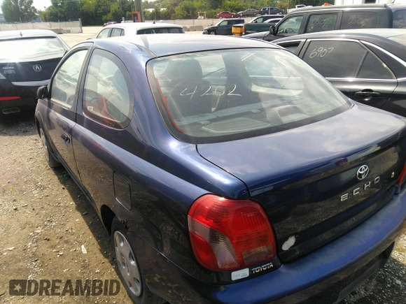 2001 Toyota ECHO with VIN JTDAT123110110081, listed as a IAAI auction lot 36380428 with 193,408 mi miles and . Bid and sale history available at DreamBid. Image 3.