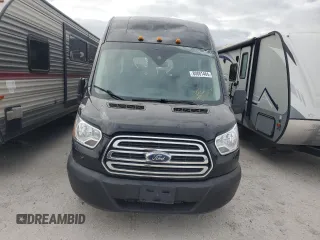 2019 Ford Transit Passenger XL with VIN 1FBVU4XM1KKA23695, listed as a Copart auction lot 80881484 with 52,209 mi miles and Salvage Title. Bid and sale history available at DreamBid. Image 5.