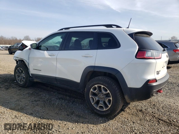 2022 Jeep Cherokee Trailhawk с VIN 1C4PJMBX3ND549057, выставлен на аукционе Copart как лот 48959915 с пробегом 21 381 миль миль и Списание • Salvage title. История ставок и продаж доступна на DreamBid. Изображение 2.