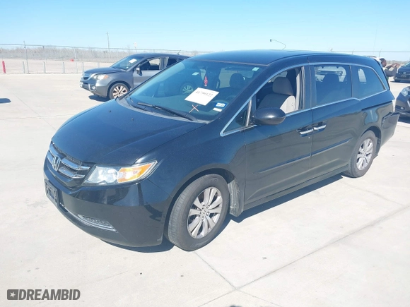 2016 Honda Odyssey SE with VIN 5FNRL5H39GB115475, listed as a IAAI auction lot 41759122 with 1 mi miles. Bid and sale history available at carsss.com. Image 17.