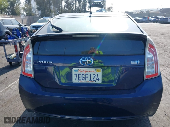 2014 Toyota Prius Four with VIN JTDKN3DU5E1749371, listed as a IAAI auction lot 42018410 with 115,395 mi miles. Bid and sale history available at carsss.com. Image 16.