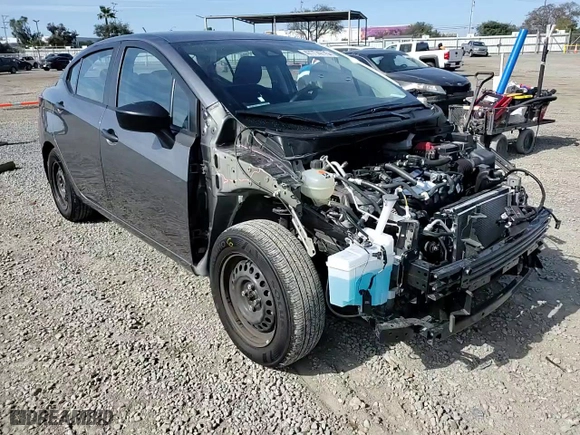 2024 Nissan Versa S with VIN 3N1CN8DV4RL917089, listed as a Copart auction lot 47774775 with 17,574 mi miles and Salvage Title. Bid and sale history available at carsss.com. Image 11.
