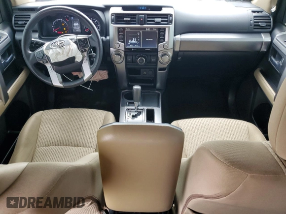 2021 Toyota 4Runner SR5 with VIN JTEEU5JR4M5231007, listed as a Copart auction lot 61396175 with 74,973 mi miles and Salvage title. Bid and sale history available at DreamBid. Image 8.