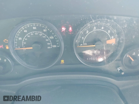 2016 Jeep Patriot Latitude with VIN 1C4NJRFB2GD714425, listed as a IAAI auction lot 42258753 with 119,655 mi miles and . Bid and sale history available at DreamBid. Image 7.