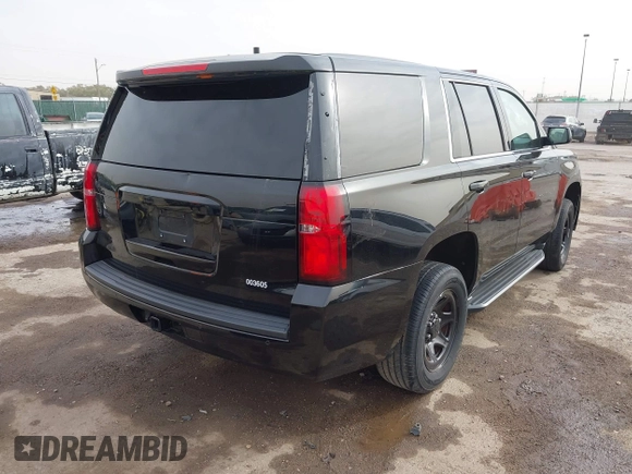 2018 Chevrolet Tahoe Commercial z VIN 1GNLCDEC0JR291831, wystawiony jako IAAI lot #40681194 z przebiegiem 111 711 mil mil oraz . Historia ofert i sprzedaży dostępna na DreamBid. Obrazek 4.