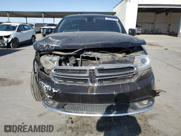 2015 Dodge Durango SXT with VIN 1C4RDHAG2FC931046, listed as a Copart auction lot 52409775 with 164,509 mi miles and Salvage title. Bid and sale history available at DreamBid. Image 5.