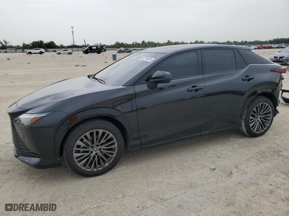 2023 Lexus RZ with VIN JTJAAAAB5PA017837, listed as a Copart auction lot 62794494 with 4,094 mi miles and Salvage Title. Bid and sale history available at carsss.com. Image 1.