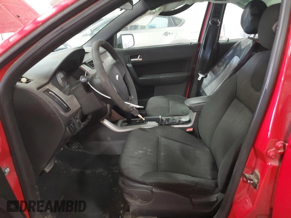2008 Ford Focus SE with VIN 1FAHP35N78W279594, listed as a Copart auction lot 52183015 with 117,086 mi miles and Salvage Title. Bid and sale history available at carsss.com. Image 7.