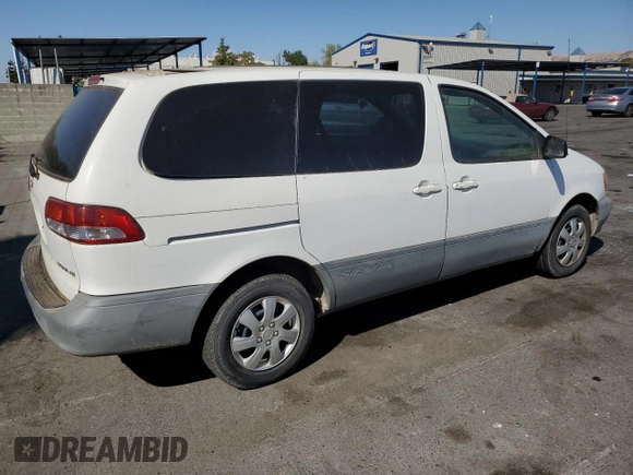 2002 Toyota Sienna CE with VIN 4T3ZF19C22U466357, listed as a Copart auction lot 74635894 with 285,291 mi miles and Clean Title. Bid and sale history available at carsss.com. Image 3.