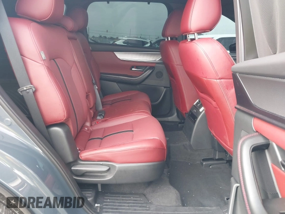 2025 Mazda CX-70 Premium Plus with VIN JM3KJEHA3S1126454, listed as a IAAI auction lot 42427454 with 5,648 mi miles and . Bid and sale history available at DreamBid. Image 8.