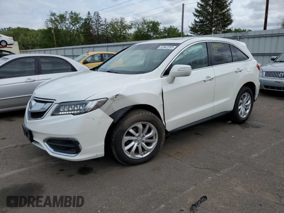 2016 Acura RDX with VIN 5J8TB4H39GL023946, listed as a Copart auction lot 52642203 with 117,211 mi miles. Bid and sale history available at carsss.com. Image 1.