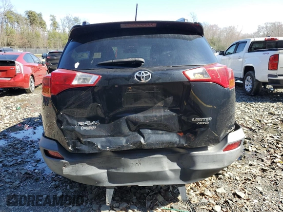 2013 Toyota RAV4 Limited with VIN 2T3DFREV6DW027973, listed as a Copart auction lot 49326205 with 152,586 mi miles and Salvage Title. Bid and sale history available at carsss.com. Image 6.