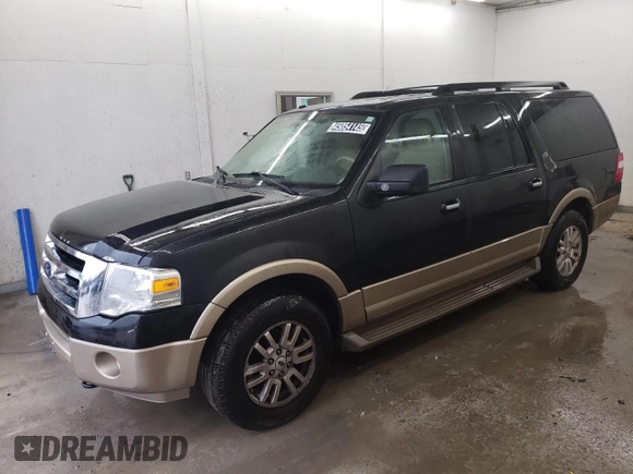 2014 Ford Expedition Max XLT with VIN 1FMJK1J56EEF50744, listed as a Copart auction lot 45054145 with 178,128 mi miles and Clean Title. Bid and sale history available at DreamBid. Image 1.