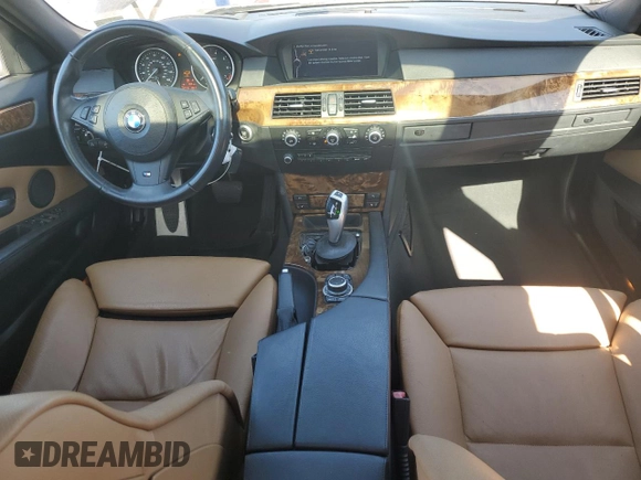 2010 BMW 5 Series 550i with VIN WBANW5C57ACT56922, listed as a Copart auction lot 77617044 with 97,746 mi miles and Clean Title. Bid and sale history available at DreamBid. Image 8.