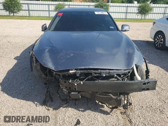 2021 Infiniti Q50 Luxe z VIN JN1EV7BP9MM702393, wystawiony jako Copart lot #55687435 z przebiegiem Nie podano mil oraz Czysty tytuł • Clean title. Historia ofert i sprzedaży dostępna na DreamBid. Obrazek 5.