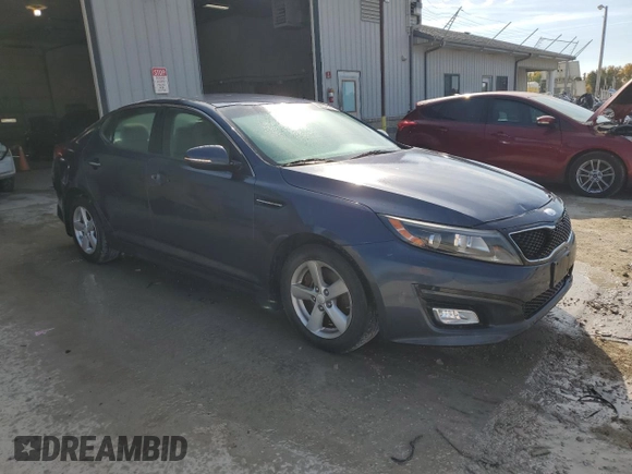 2015 Kia Optima LX with VIN 5XXGM4A75FG370163, listed as a Copart auction lot 76329974 with 106,273 mi miles and Clean Title. Bid and sale history available at carsss.com. Image 4.