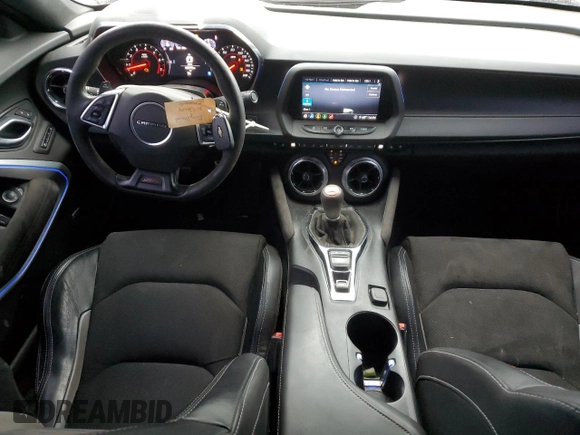 2020 Chevrolet Camaro 2SS with VIN 1G1FG1R77L0144055, listed as a Copart auction lot 76026834 with 46,973 mi miles and Salvage Title. Bid and sale history available at carsss.com. Image 8.