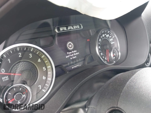 2023 Ram 1500 Big Horn with VIN 1C6SRFFT4PN532343, listed as a IAAI auction lot 42111051 with 15,079 mi miles and . Bid and sale history available at DreamBid. Image 7.