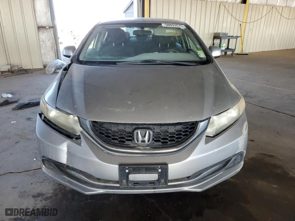 2013 Honda Civic Sdn LX with VIN 19XFB2F58DE293887, listed as a Copart auction lot 50093575 with 139,393 mi miles and Clean Title. Bid and sale history available at carsss.com. Image 5.