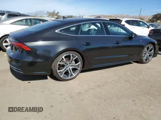 2019 Audi A7 Prestige with VIN WAUV2AF23KN072344, listed as a Copart auction lot 75298064 with 44,096 mi miles and Salvage Title. Bid and sale history available at carsss.com. Image 3.