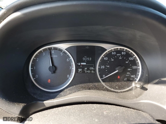 2020 Nissan Kicks S with VIN 3N1CP5BV0LL562926, listed as a Copart auction lot 48156995 with 54,913 mi miles and Salvage Title. Bid and sale history available at carsss.com. Image 9.