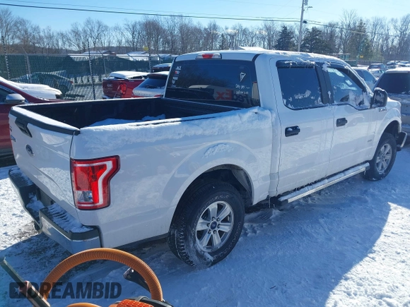 2016 Ford F-150 XL with VIN 1FTEW1CG9GKE76975, listed as a IAAI auction lot 41341159 with 126,256 mi miles and . Bid and sale history available at carsss.com. Image 4.