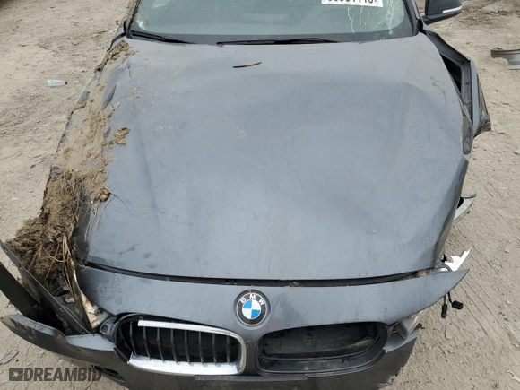 2014 BMW 3 Series 335i xDrive with VIN WBA3B9G59ENR92319, listed as a Copart auction lot 50961115 with 0 mi miles and Salvage Title. Bid and sale history available at carsss.com. Image 13.