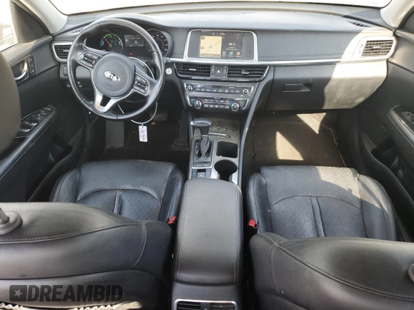 2017 Kia Optima Hybrid EX with VIN KNAGU4LE3H5017985, listed as a Copart auction lot 74908494 with 177,773 mi miles and Salvage Title. Bid and sale history available at carsss.com. Image 8.