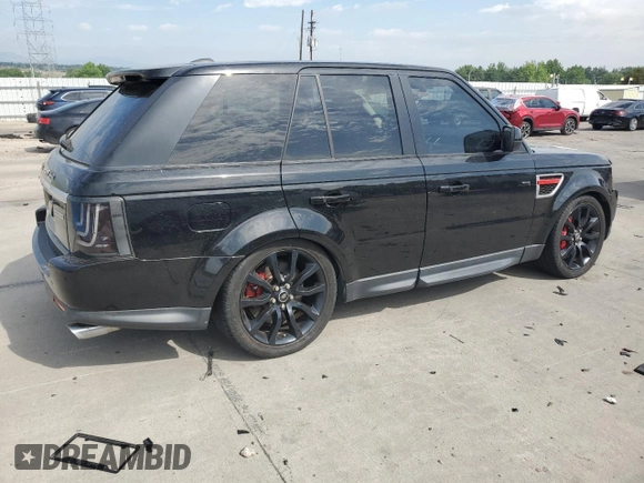 2013 Land Rover Range Rover Sport SC with VIN SALSH2E4XDA776282, listed as a Copart auction lot 62350365 with 122,403 mi miles and Clean title. Bid and sale history available at DreamBid. Image 3.