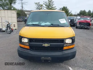 2016 Chevrolet Express Cargo Van with VIN 1GCWGBFF5G1215150, listed as a IAAI auction lot 41672104 with 152,723 mi miles. Bid and sale history available at carsss.com. Image 12.