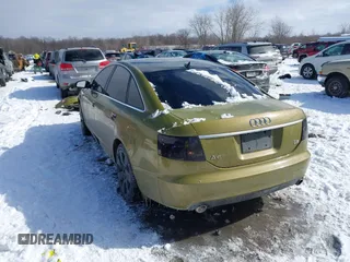 2007 Audi A6 3.2L with VIN WAUDH74F87N075637, listed as a IAAI auction lot 41563874 with 174,779 mi miles. Bid and sale history available at carsss.com. Image 3.
